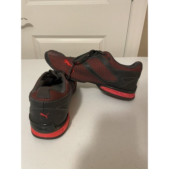 PUMA Tazon Mesh Men’s Cross-Trainer Shoe Size 11 Red Black 18907701 - Picture 6 of 9